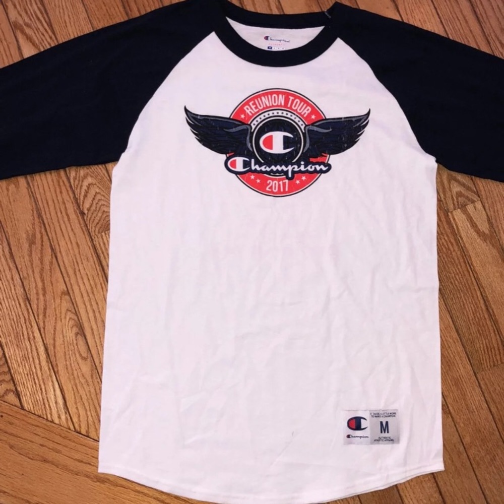 Champion 2017 Reunion Baseball Tee (rare)